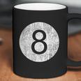 Funny Retro Vintage 8 Ball Logo Coffee Mug