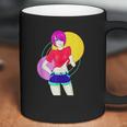 Funny Retro Vintage Girl Model Freedom Pose Coffee Mug