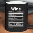 Funny Thanksgiving Wine Nutritional Values Coffee Mug