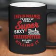 Funny Trainspotter Saying Trainspotting Steam Locomotive Gift Graphic Design Printed Casual Daily Basic Coffee Mug