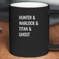 Gamer Hunter Warlock Titan Ghost Destiny Coffee Mug