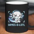 Gamesolotl Axolotl Video Gamer Kawaii Pastel Goth Anime Boys Graphic Design Printed Casual Daily Basic Coffee Mug