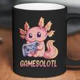 Gamesolotl Axolotl Video Gamer Kawaii Pastel Goth Anime Boys V4 Men Women T-Shirt Graphic Print Casual Unisex Tee Coffee Mug