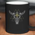 Geometric Bull Skull Zia Southwest Coffee Mug