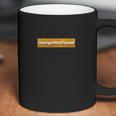 Georgenotfound Gold Embroidered Coffee Mug