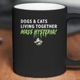 Ghostbusters Dogs And Cats Living Together Coffee Mug