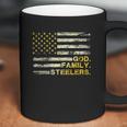 God Family Steelers Us Vintage Flag Team Dad Mam Day Gifts Coffee Mug