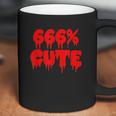 Goth Halloween 666 Cute Coffee Mug