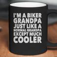 Grandpa - Im A Biker Grandpa Just Like A Normal - Mens T-Shirt By American Apparel Coffee Mug