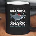 Grandpa Shark Christmas Mommy Shark Daddy Shark Baby Coffee Mug