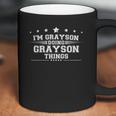 Im Grayson Doing Grayson Things Coffee Mug