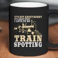 Great Trainspotter Saying Trainspotting Steam Locomotive Gift Graphic Design Printed Casual Daily Basic Coffee Mug