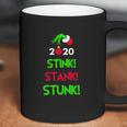 The Grinch Hand Holding 2020 Stink Stank Stunk Christmas Coffee Mug