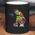 Grinch Santa Tennessee Volunteers Toilet Coffee Mug