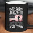 I Am A Groumpy I Served I Sacrificed I Dont Regret Veteran Coffee Mug