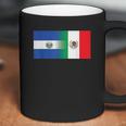 Half Mexican Half Salvadorian Flag Mexico El Salvador Coffee Mug