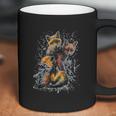 Hand Painted Little Fox Coffee Mug