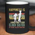 Happiness Is Annoying Your Elder Sister Funny Lil Siblings Coffee Mug