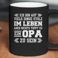 Herren Nichts Toppt Es Ein Opa Zu Sein Vatertag T-Shirt Coffee Mug