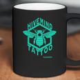 Hive Mind Tattoo Bee Logo Coffee Mug