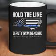 Hold The Line Deputy Ryan Hendrix Shirt Coffee Mug