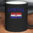 Hrvatska Croatia Flag Croatian Retro Fade Coffee Mug