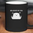 Ice Bear Believes In You Polar Bear Coffee Mug