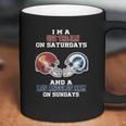 I’M A Usc Trojan On Saturdays And A Los Angeles Ram On Sundays Shirt Coffee Mug