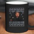 Its Not Christmas Unil Hans Gruber Falls From Nakatomi Tower Coffee Mug