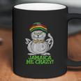 Jamaica Me Crazy Top Funny Gift Jamaican Reggae Music Cat Coffee Mug