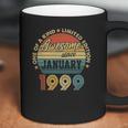 January 1999 Vintage 22 Years Old Retro 22Nd Birthday Gift Coffee Mug