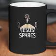 Jesus Spares Funny Bowling Team Bowler Alley League Christian Humor Coffee Mug