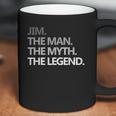 Jim The Man Myth Legend Coffee Mug