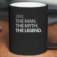 Jim The Man Myth Legend Coffee Mug