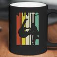 Jiu Jitsu Silhouette Bjj Brazilian Jiu Jitsu Retro Coffee Mug