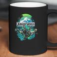 Jurassic World Blue Green Jungle Velociraptor Attack Coffee Mug