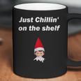 Just Chillin On The Shelf Stoned Elf Funny Christmas Coffee Mug