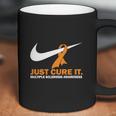 Just Cure It Multiple Sclerosis Awareness Nike LogoShirt Coffee Mug