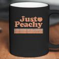 Just Peachy Retro 70S Georgia Peaches Summer Fruit Graphic Design Printed Casual Daily Basic Coffee Mug