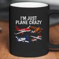 Im Just Plane Crazy Aviation Gifts For Aircraft Pilots Coffee Mug