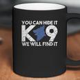 K9 Unit Thin Blue Line K9 Police Tribute Coffee Mug