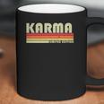 Karma Name Personalized Retro Vintage 80S 90S Coffee Mug