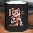 Kawaii Maneki Neko Sushi Bar Cute Sashimi Maki Roll Cat Coffee Mug