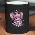 Kawaii Pastel Goth Cute Creepy Girl Skull Demon Evil Girl Coffee Mug