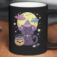 Kawaii Pastel Goth Cute Creepy Halloween Black Cat Witch Hat Men Women T-Shirt Graphic Print Casual Unisex Tee Coffee Mug