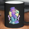 Kawaii Pastel Goth Cute Creepy Plague Doctor Skull Coffee Mug