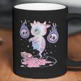 Kawaii Pastel Goth Cute Creepy Strawberry Milk Ghost Cow Graphic Design Printed Casual Daily Basic Coffee Mug