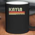 Kayla Gift Name Personalized Retro Vintage 80S 90S Birthday Coffee Mug