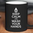 Keep Calm And Wash Your Hands Funny Virus Coffee Mug