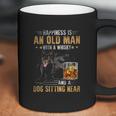 Kelpie An Old Man With A Whisky And A Dog Sitting Near Coffee Mug